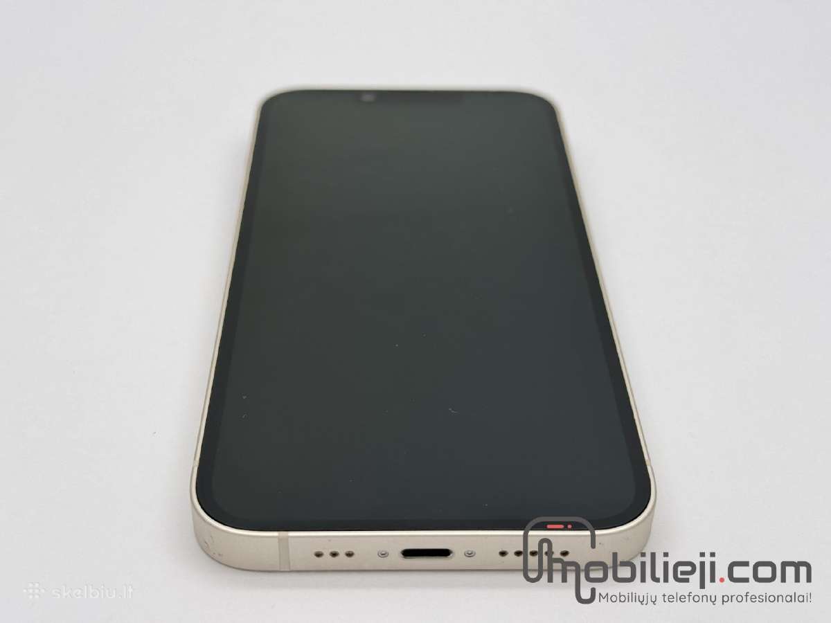 Idealūs! Apple iPhone 14 128gb Starlight/midnight