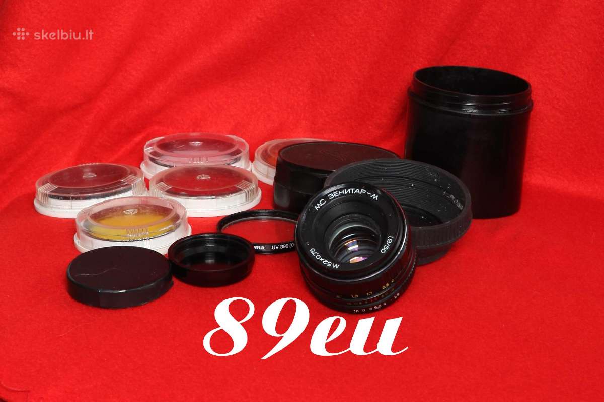 Mc Zenitar-m 1.950 Zenit' Helios objektyvo kaina - nuotraukos Nr. 9