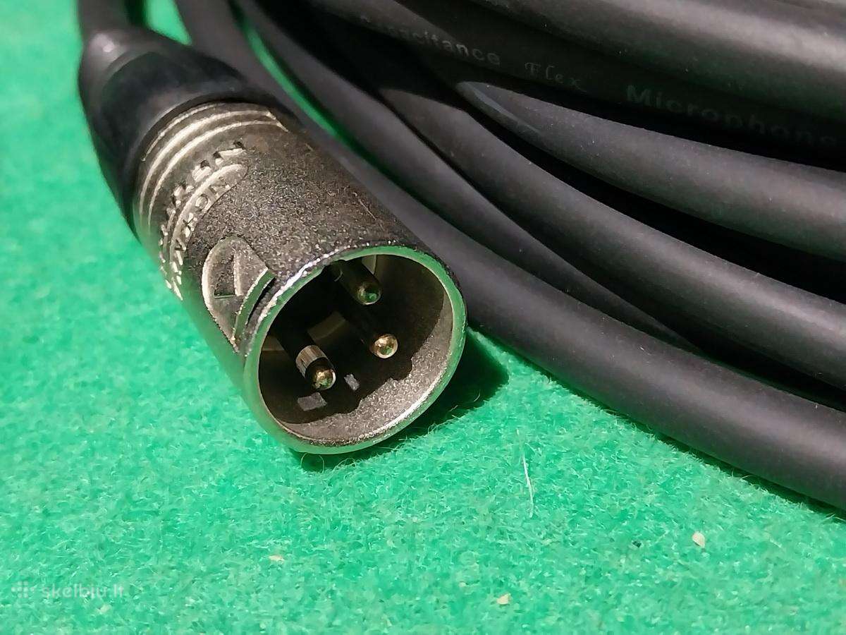 Audio kabelis Xlr 3pin kištukas 6.3mm - nuotraukos Nr. 3