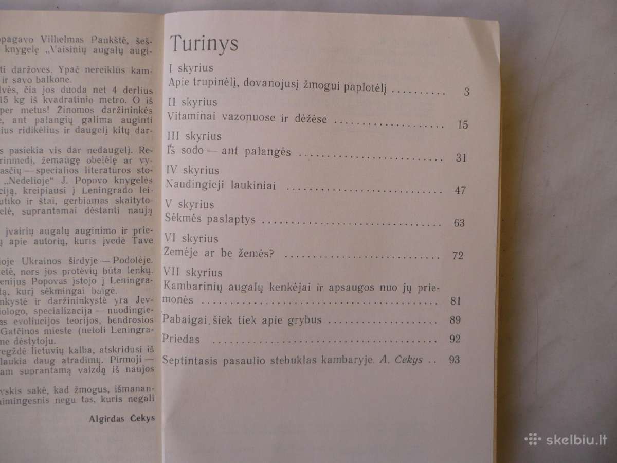 J. Popovas - Sodas ir daržas namuose - nuotraukos Nr. 3