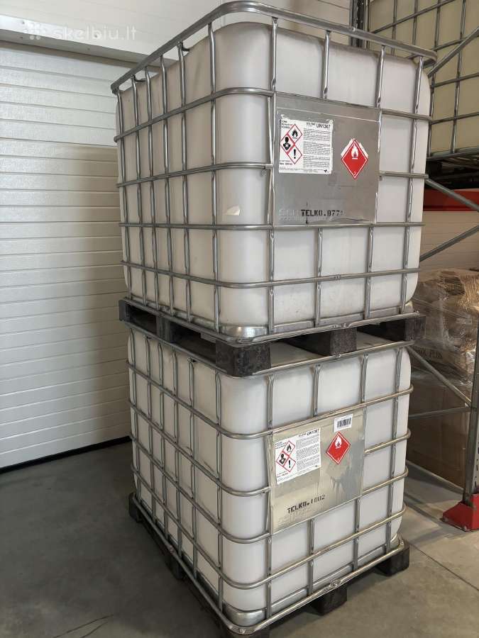 1000 ltr talpa, padėklas plastikinis. Būklė naujo.