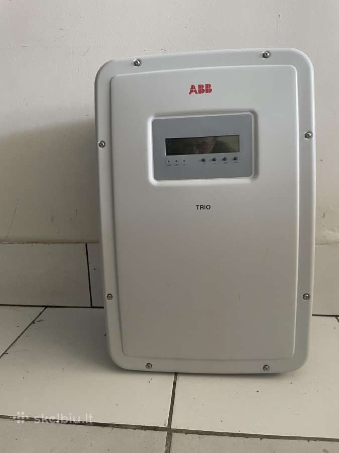 Abb Trio 8.5 kw inverteris (2020 m.) 2mpp