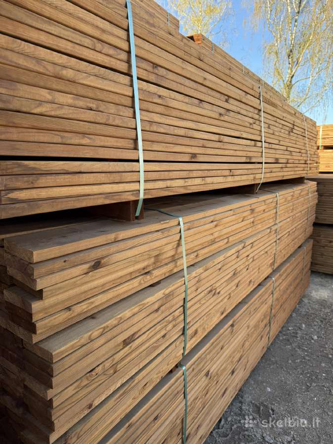 Kalibruota mediena, statybinė mediena, terasa - nuotraukos Nr. 12