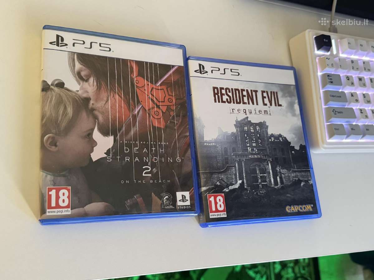 Death Stranding 2 / Resident Evil requiem /