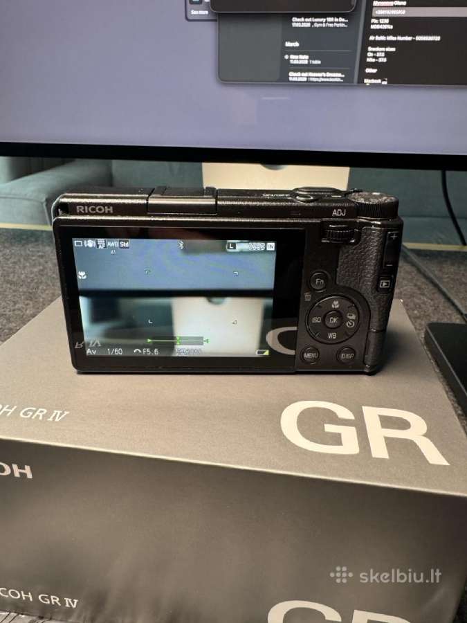 Ricoh Gr Iv - warranty - nuotraukos Nr. 6