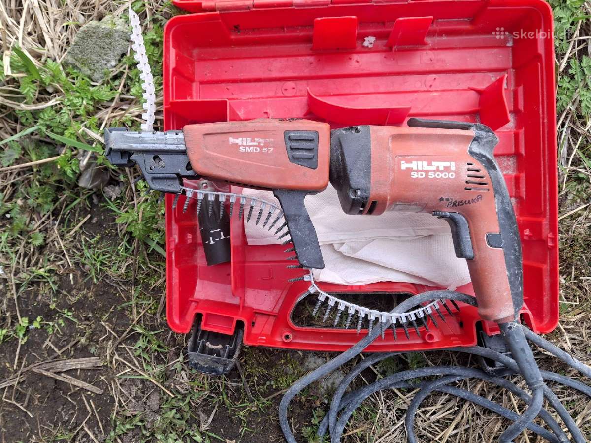 Parduodu Hilti Sd 5000 laidinį gipskartonio suktu. - nuotraukos Nr. 2
