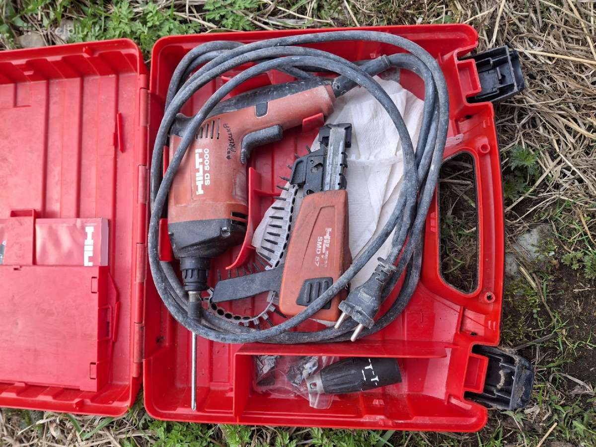 Parduodu Hilti Sd 5000 laidinį gipskartonio suktu. - nuotraukos Nr. 3
