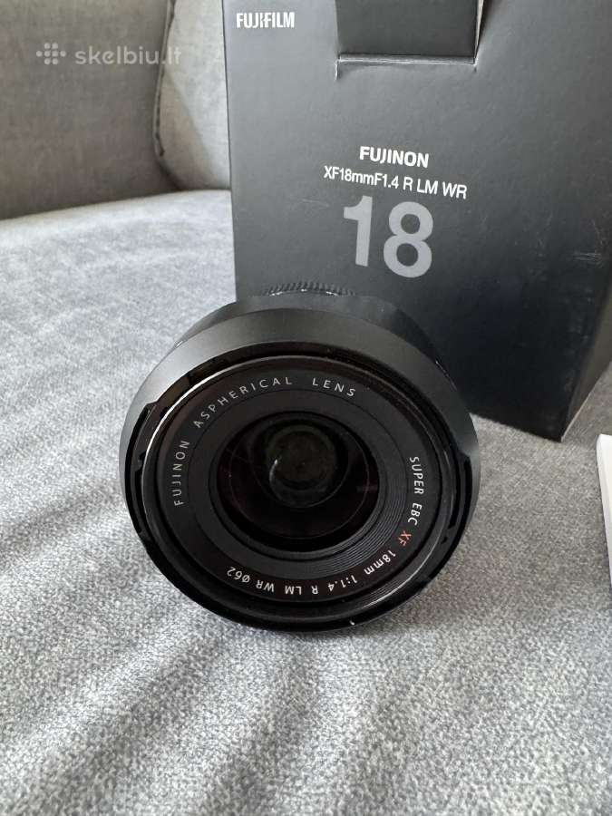Fujifilm Fujinon Xf18mm F1.4 R Lm WR Lens