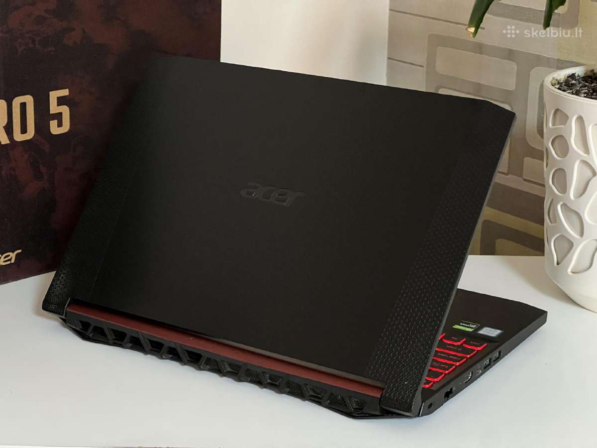 Parduodamas Acer Nitro 5 su Gtx 1660ti, I5-9k. - nuotraukos Nr. 6