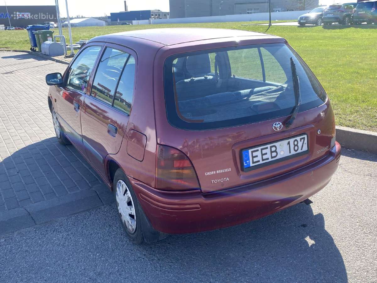 Toyota Starlet - nuotraukos Nr. 4
