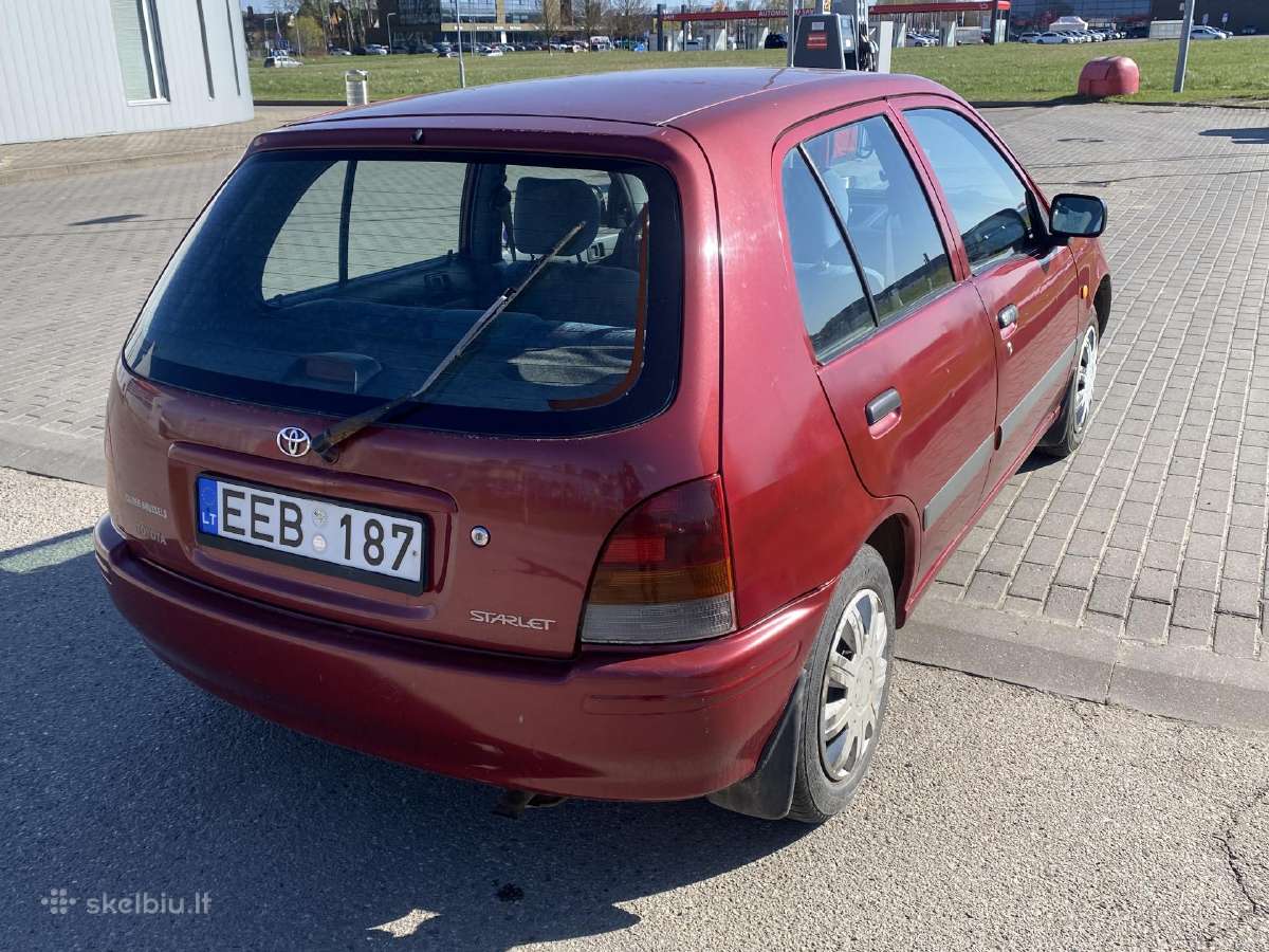 Toyota Starlet - nuotraukos Nr. 5