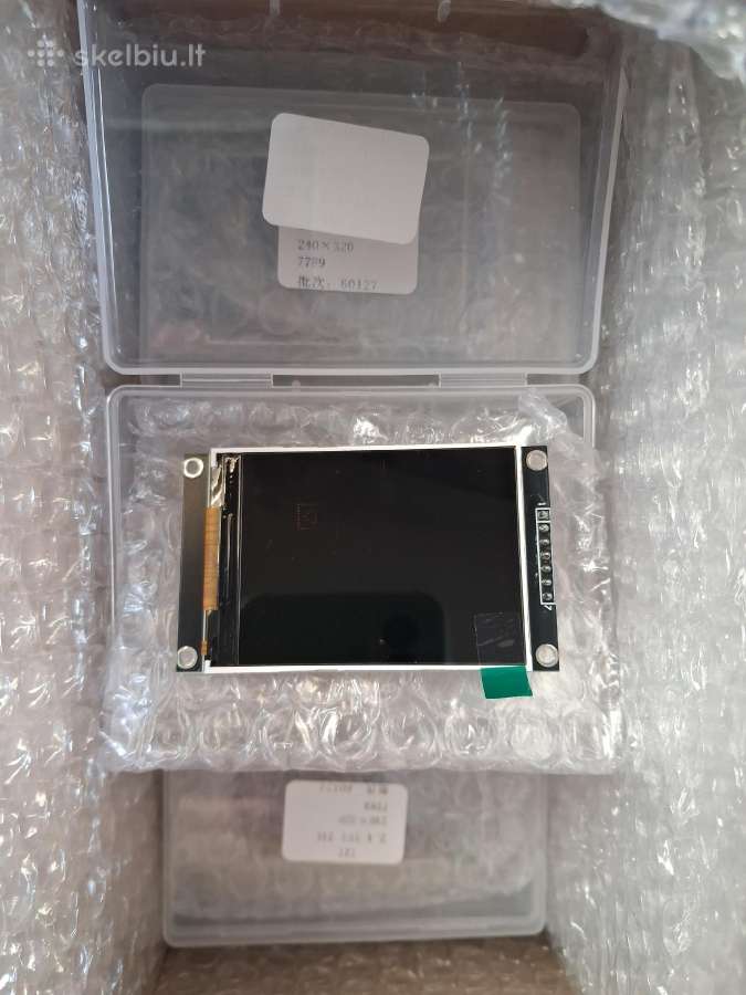 LCD Tft ekranas, arduino ar kitiems - nuotraukos Nr. 2