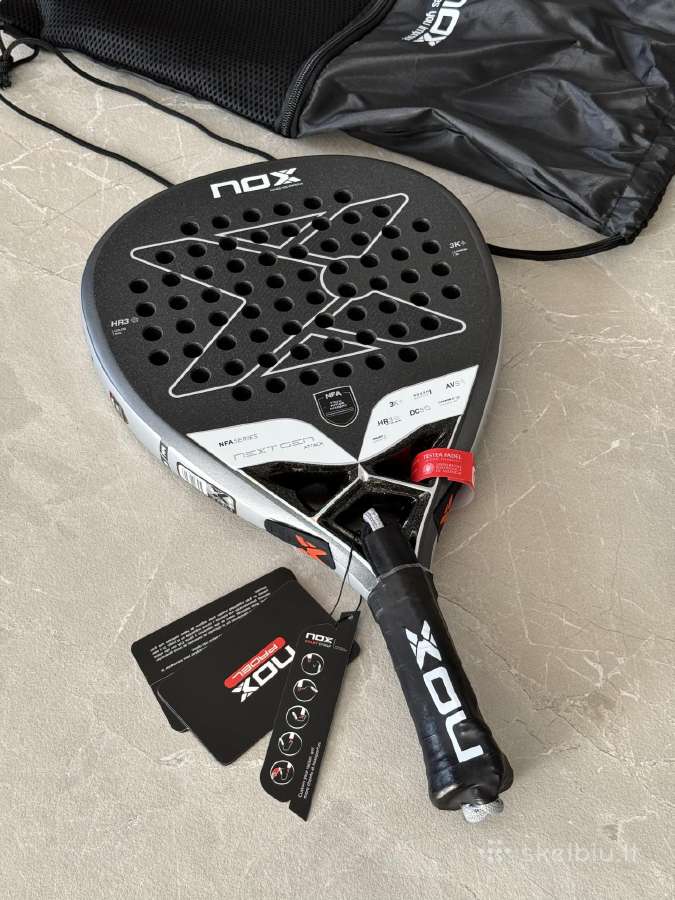 Nox Nextgen Pro Attack 3k 2025 padelio raketė