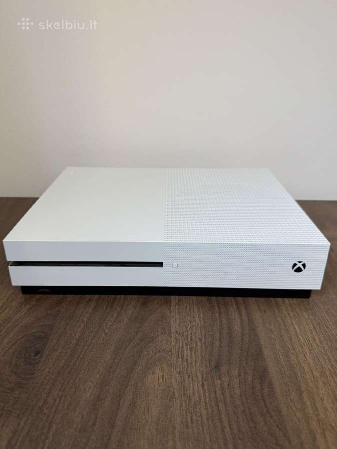 Xbox One S (1tb) Puiki būklė 3 žaidimai - nuotraukos Nr. 2