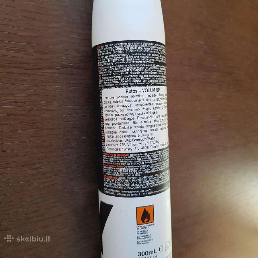 Formuojamasis plaukų lakas Wella + Yunsey - nuotraukos Nr. 5