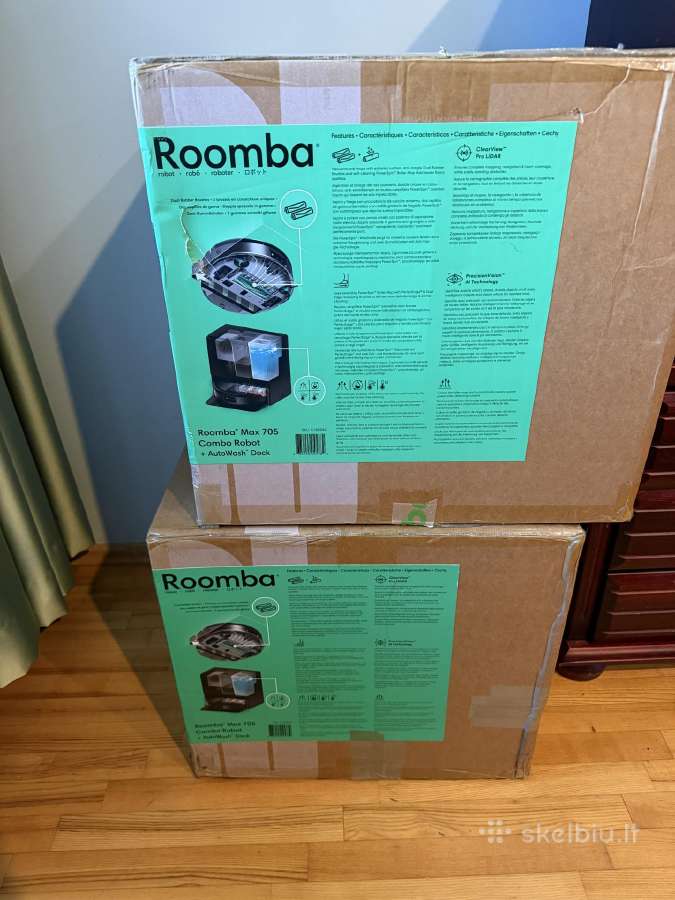 Irobot Roomba Max 705 Combo + Dock