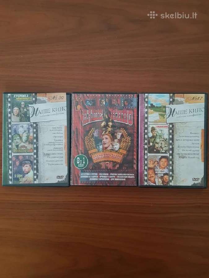 Dvd filmai, filmu kolekcija rusu kalba! - nuotraukos Nr. 6