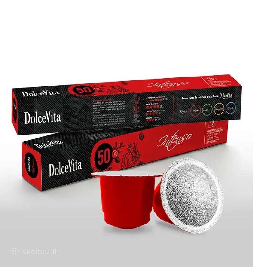 Kavos kapsulių akcija 10vnt-2eur