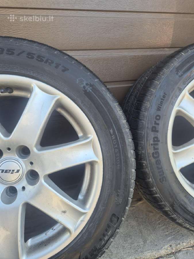 Ratlankiai su padangomis R17 tinka A6c6 , Q5