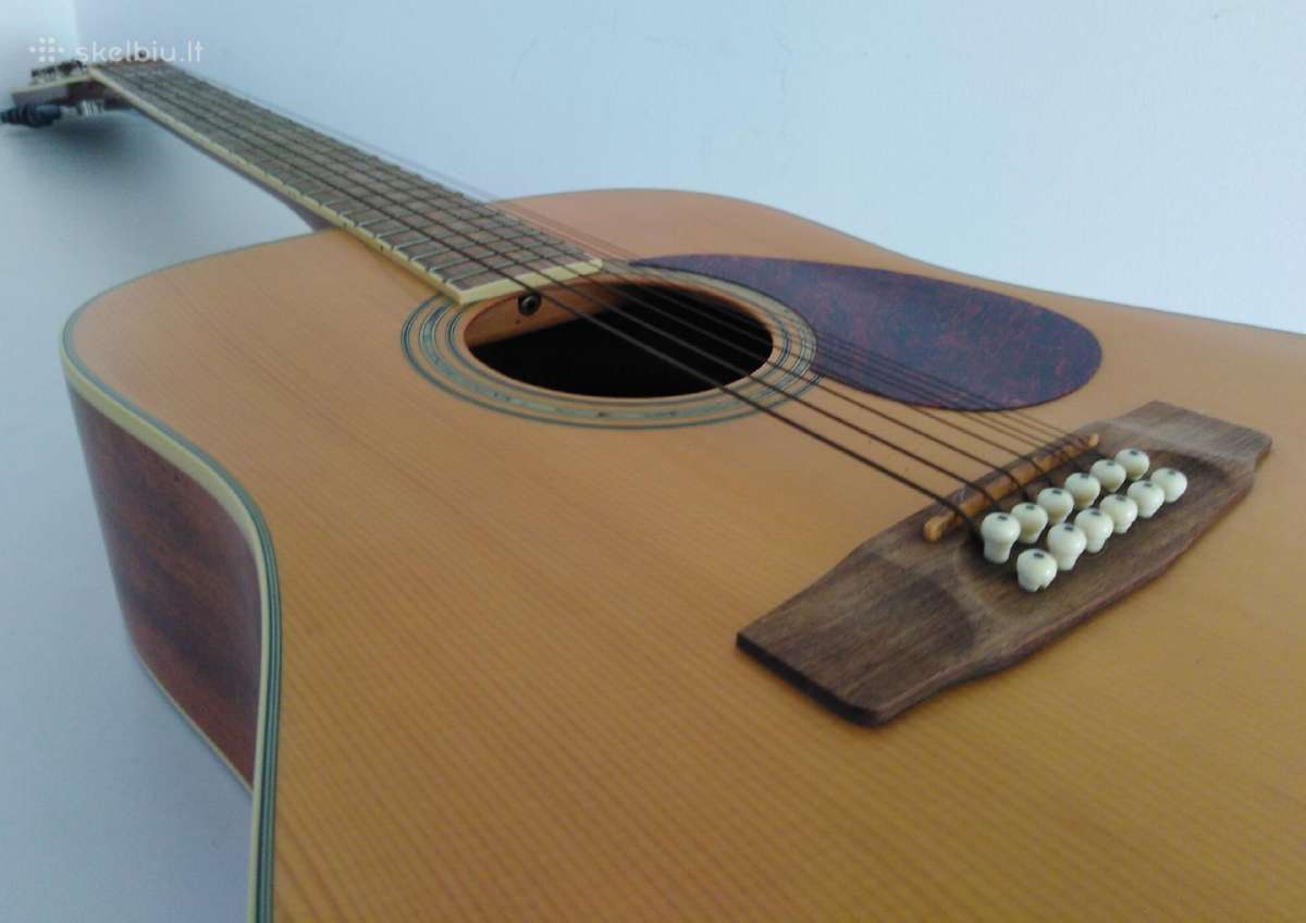Cort 12 stygu akustine dvylikastyge gitara - nuotraukos Nr. 11