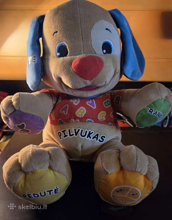 Parduodu mokomąjį Fisher price šuniuką