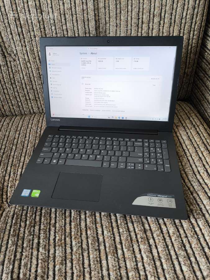 Lenovo Ideapad 320-15isk i3 920mx 2gb SSD