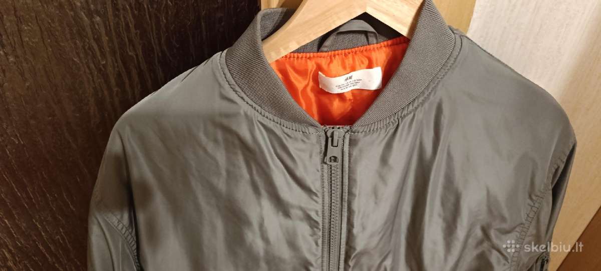 Bomber stiliaus H&m striukė 170 cm ūgiui - nuotraukos Nr. 5