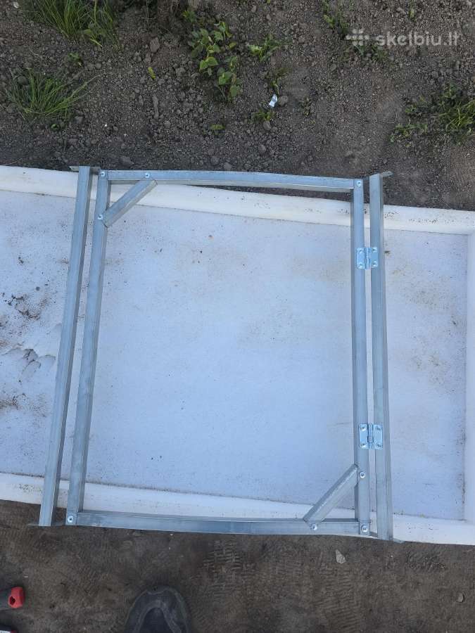 Polikarbonatinio šiltnamio stoglangis