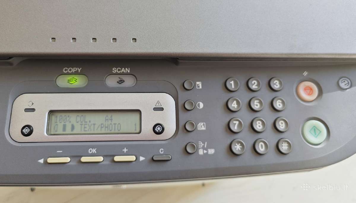 Canon Laserbase Mf3228 (3in1) - nuotraukos Nr. 4