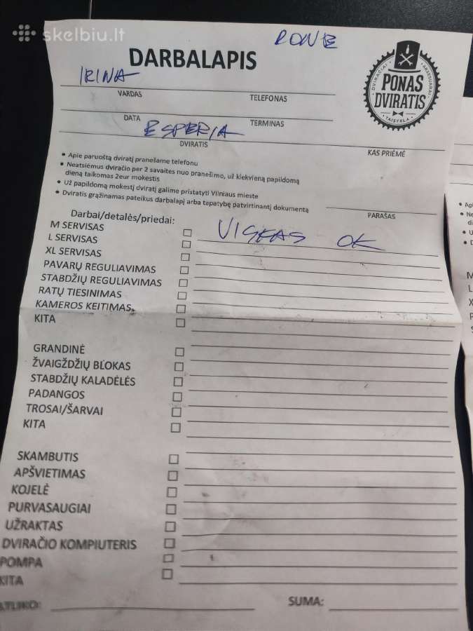 Vaikiškas dviratis 24 colių ratai - nuotraukos Nr. 4