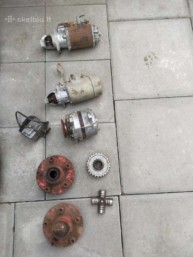 Ivairios naudotos,naujos gaz-mtz dalys