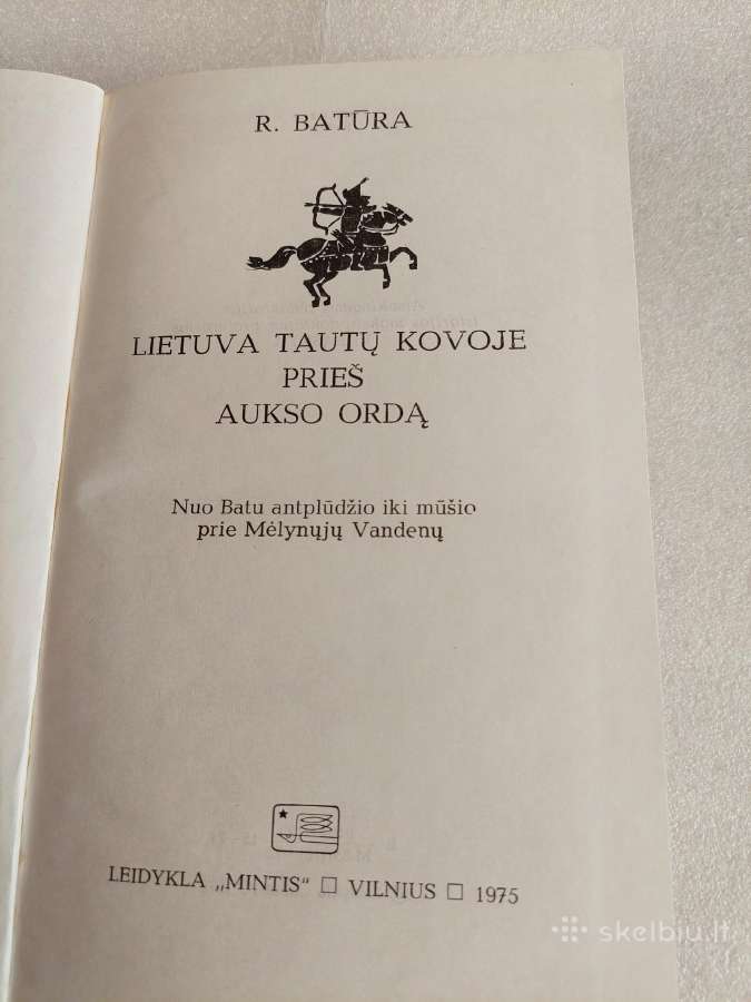 Lietuva tautų kovoje prieš Aukso Ordą - nuotraukos Nr. 2