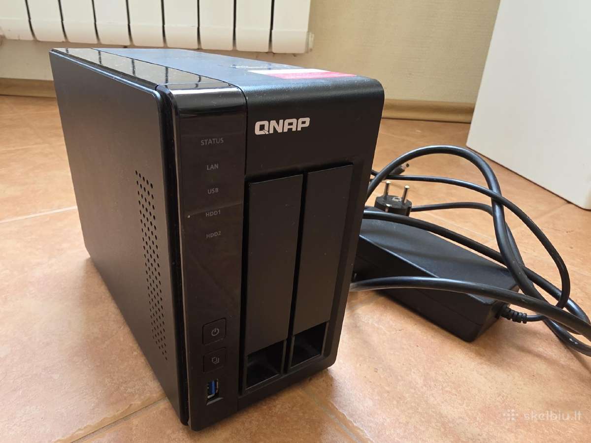 Qnap Ts-251+ Nas serveris (8 GB RAM, be diskų)