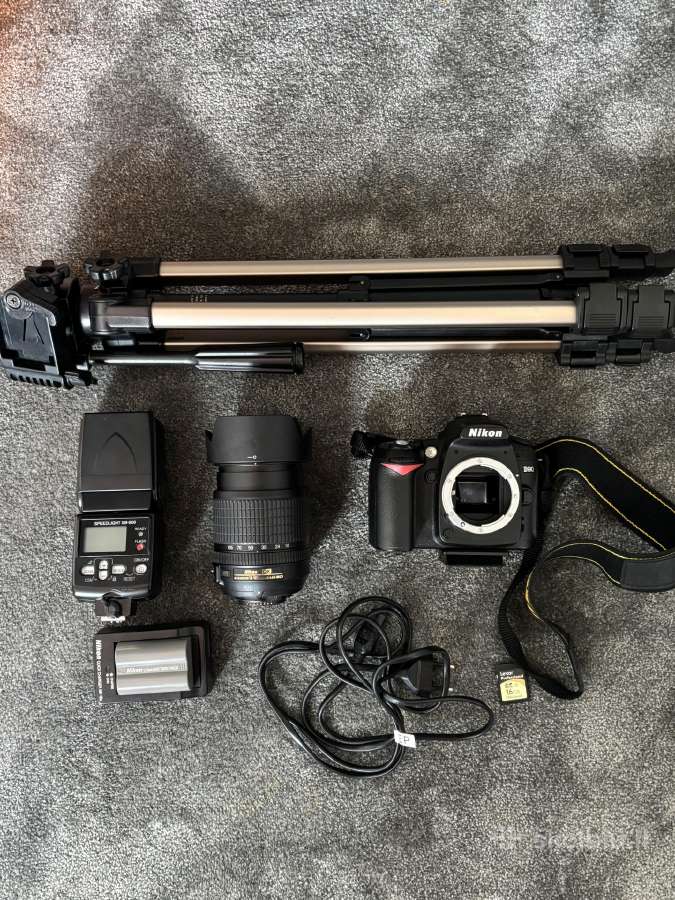 Nikon D90 Dslr Fotoaparato pilnas komplektas - nuotraukos Nr. 4