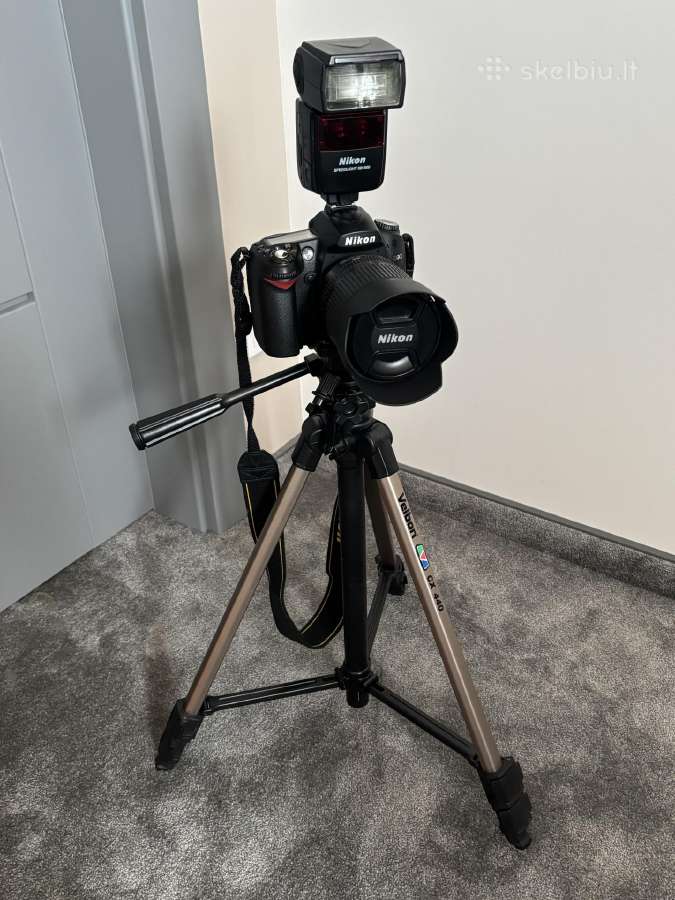Nikon D90 Dslr Fotoaparato pilnas komplektas - nuotraukos Nr. 6
