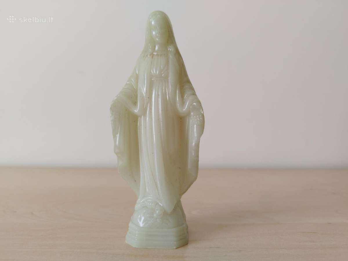 Vintažinė Mergelės Marijos statulėlė - nuotraukos Nr. 2