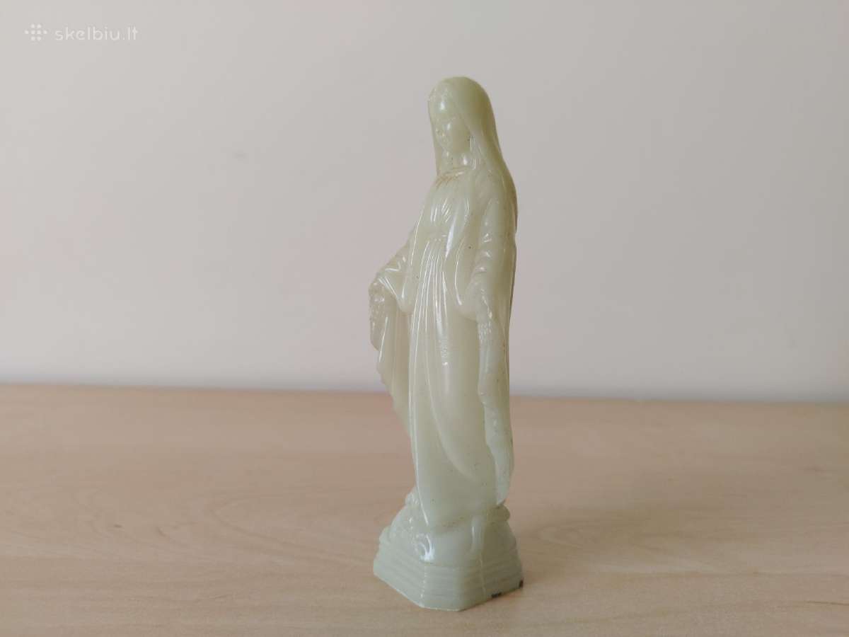 Vintažinė Mergelės Marijos statulėlė