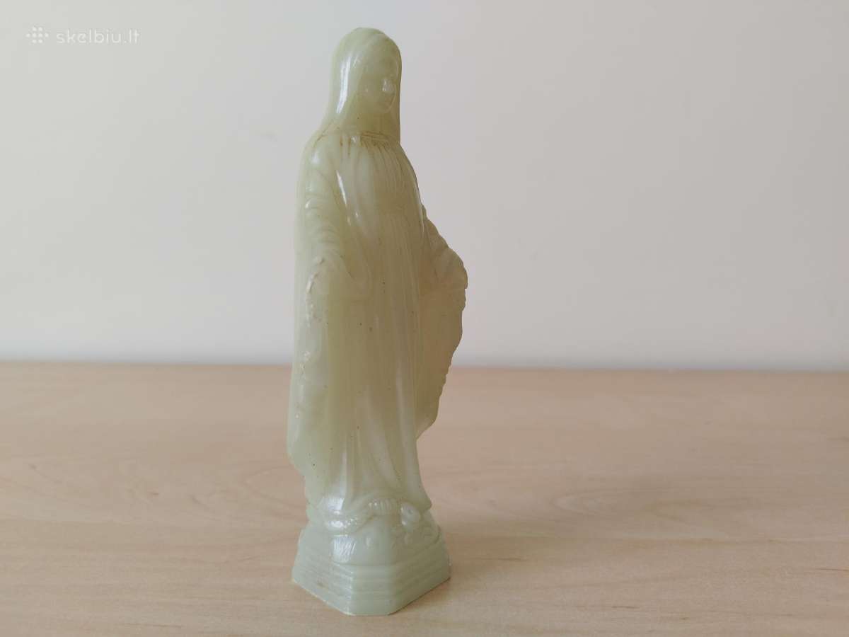 Vintažinė Mergelės Marijos statulėlė - nuotraukos Nr. 4