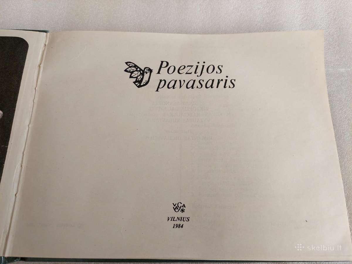 Poezijos pavasaris 84 - nuotraukos Nr. 2