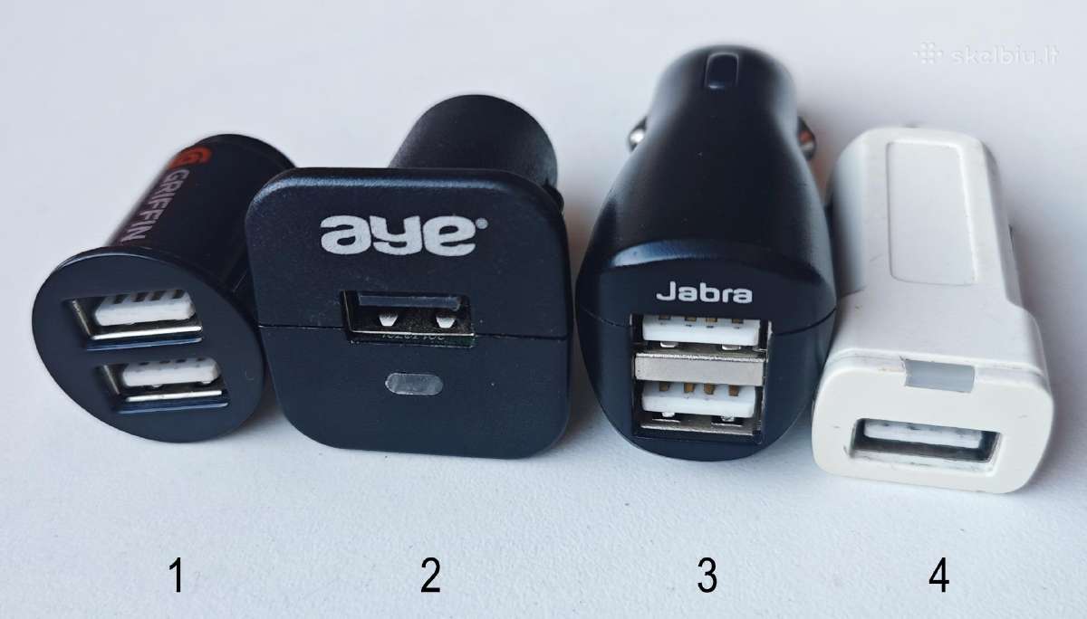 Usb įkroviklai - nuotraukos Nr. 2