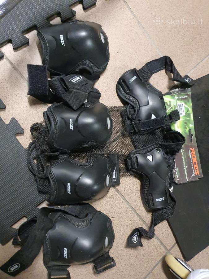 Mažai naudoti Ravenpulse riedučiai(37-40)+apsaugos