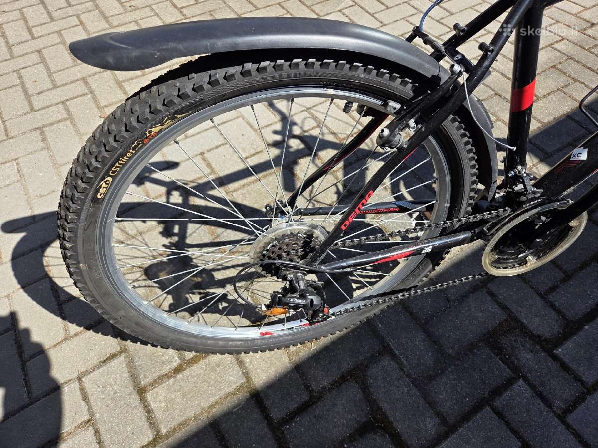 26" ratų kalnų dviratis 18 bėgių Dema Ecco 1.0 - nuotraukos Nr. 7