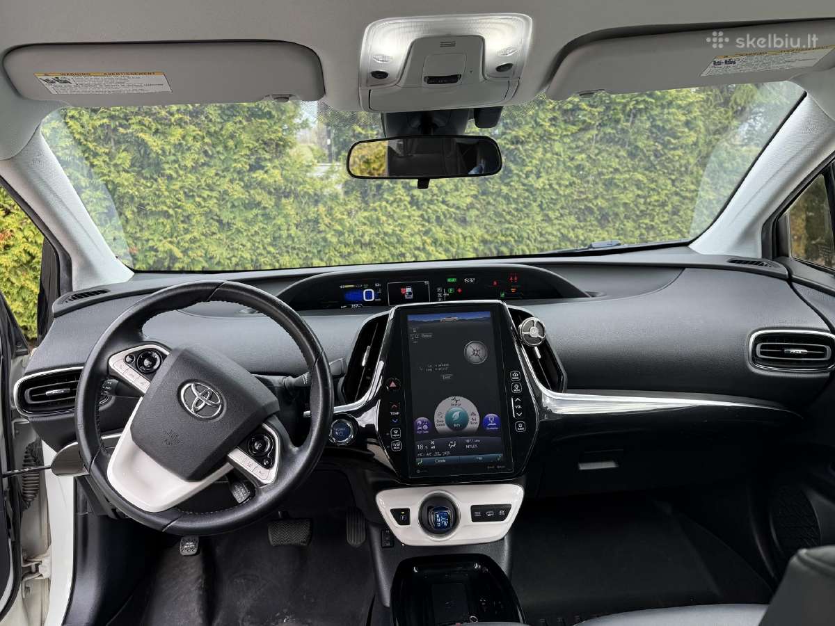 Toyota prius prime plug in hybrid. - nuotraukos Nr. 7