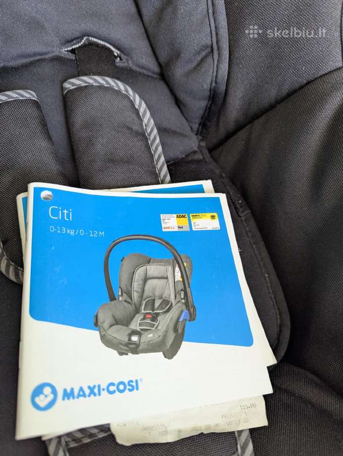 Maxi cosi City lengva auto kėdutė - nuotraukos Nr. 6
