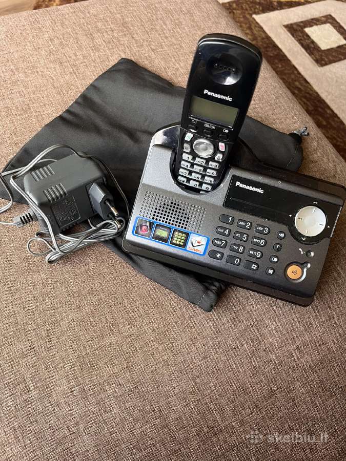 Nenaudotas Nešiojamas Telefonas su stotele
