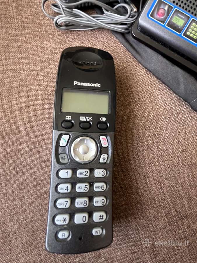 Nenaudotas Nešiojamas Telefonas su stotele - nuotraukos Nr. 2