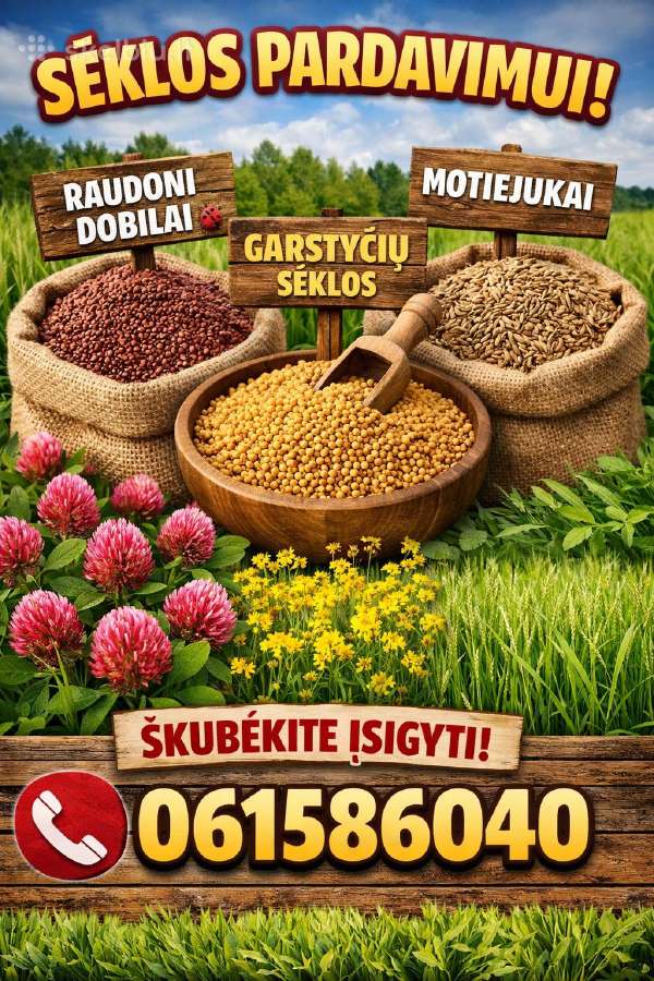 Raudonieji dobilai ir garstyčia