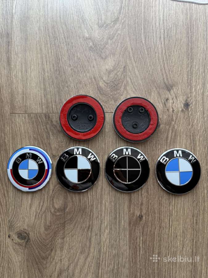 Bmw ženkliukai 82/78/74/68/67/56/45mm, aksesuarai - nuotraukos Nr. 2