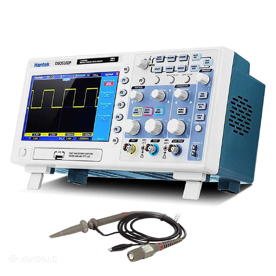 Hantek Dso5102p oscilografas / osciloskopas - nuotraukos Nr. 2