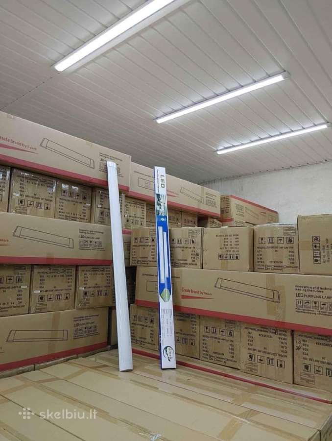 LED Lempos 120cm 120-200w įvairioms patalpoms! - nuotraukos Nr. 5